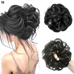 001-001-H9-Synthetic Fiber Wig Flower Bud Wig