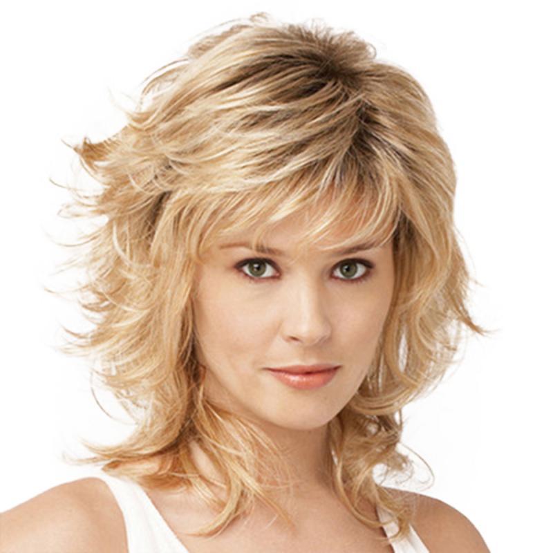 Wigs Hot Sale | Synthetic Wigs,Lace Realistic Realistic Oblique Short Curly Hair