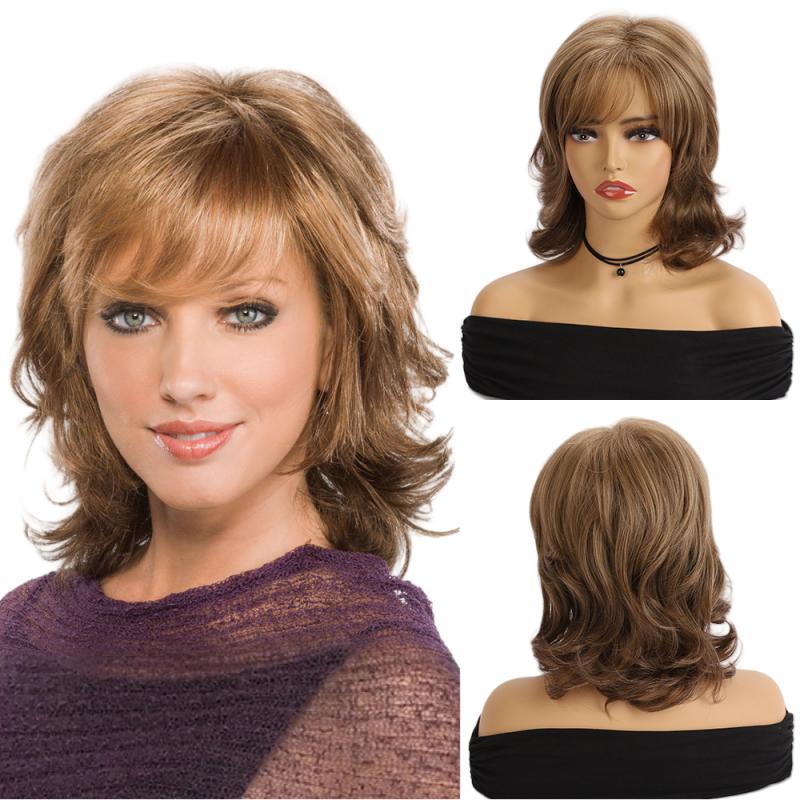 New style women's wigs synthetic fiber wigs-Wig-068