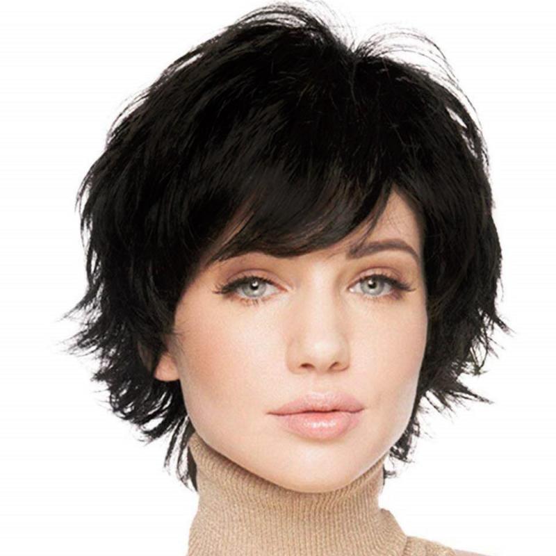 Women's wigs synthetic fiber mixed color wigs-XIUNI-322