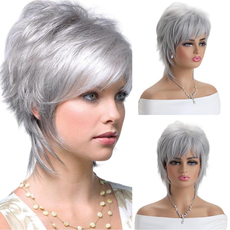 Women's wigs, straight synthetic wigs-XIUNI-376