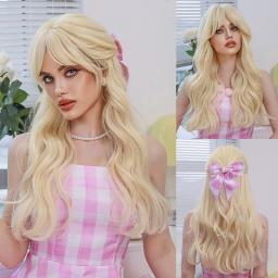 Wigs Hot Sale | Women's Wigs,Wig Long Blonde Wigs For Women,Synthetic Wig For Daily Cosplay Halloween High Density Hair