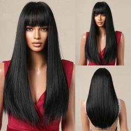 Wigs Hot Sale, Lace Wigs,Long Straight Wigs For Women,Natural Hair Synthetic Wigs